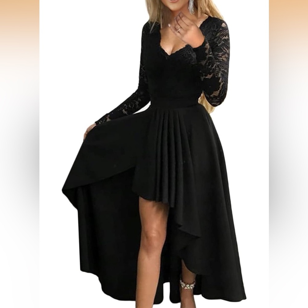 Elegant Black Evening Dress